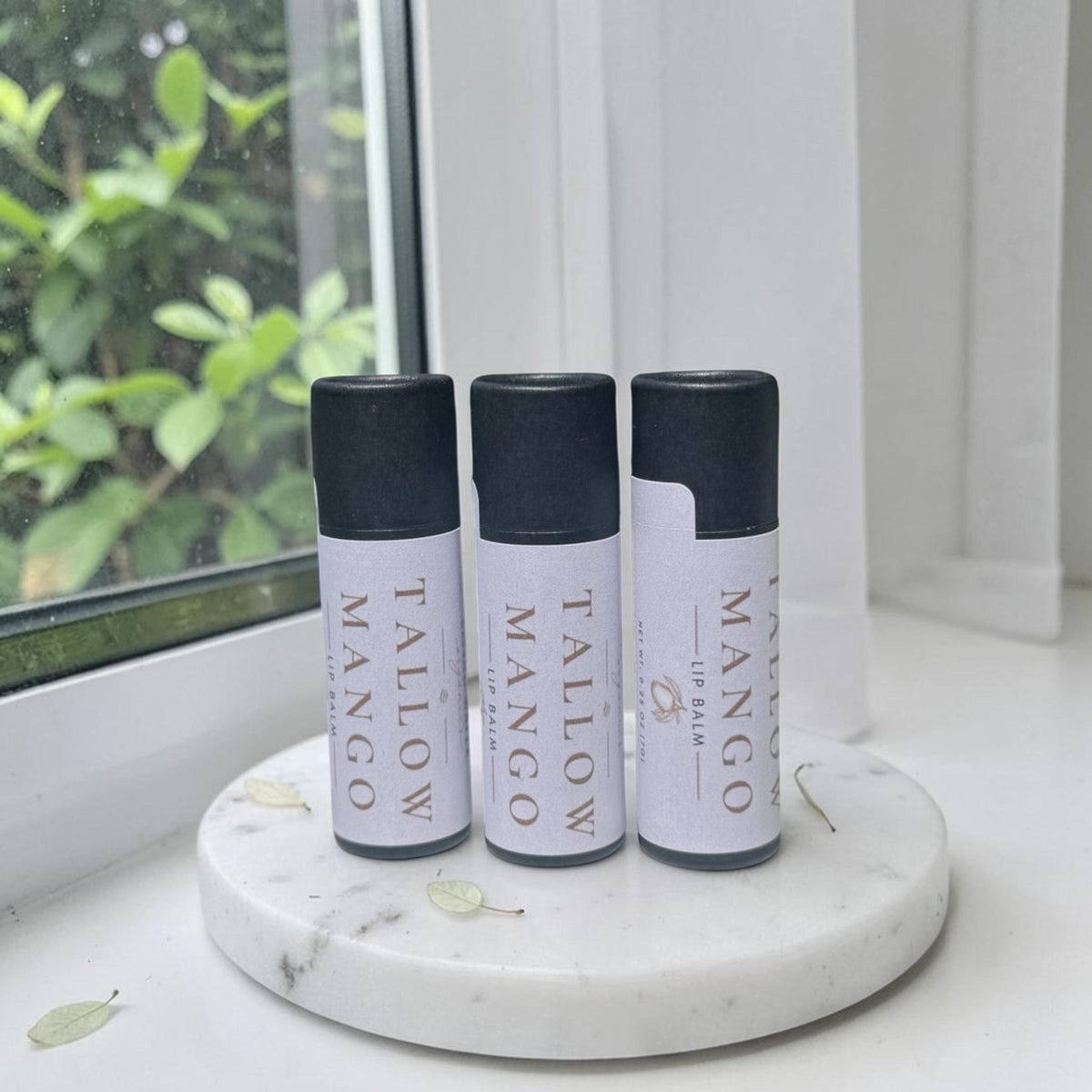 Tallow and Mango Lip Balm