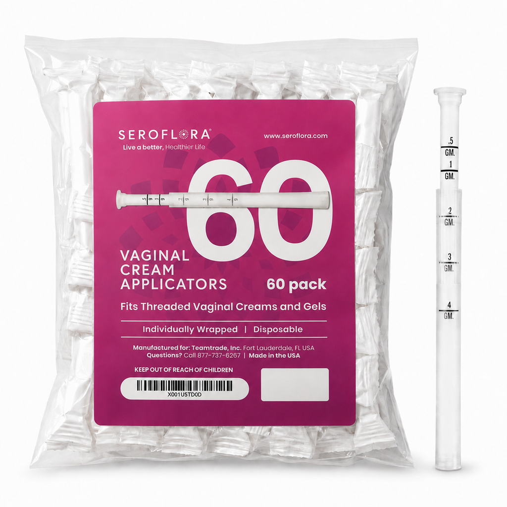 Disposable Vaginal Cream Applicators for Premarin, Estrace & many others (60ct)