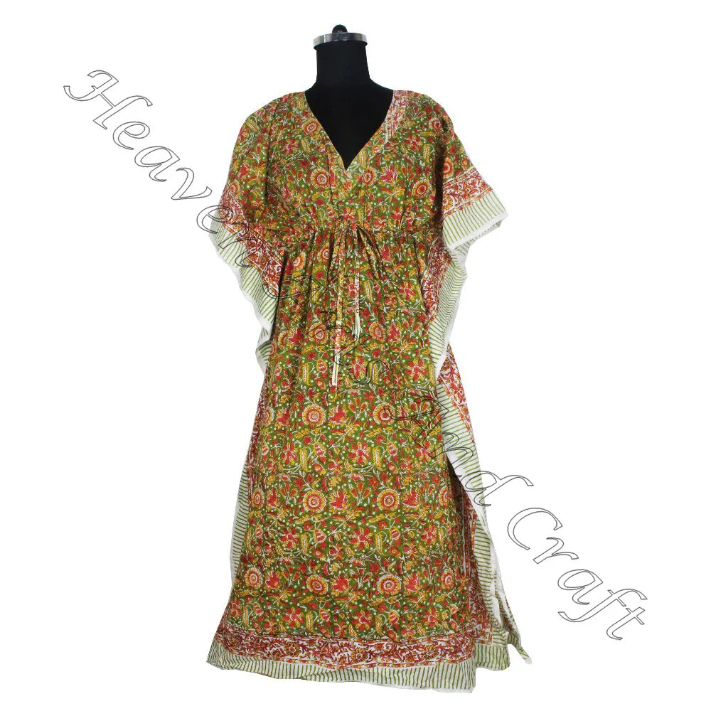 African Women Evening Gown Ethnic Dresses Women Kaftan Dresses Long Kaftan/Caftan Cotton Clothing Kaftan Women's Dress KFCL069