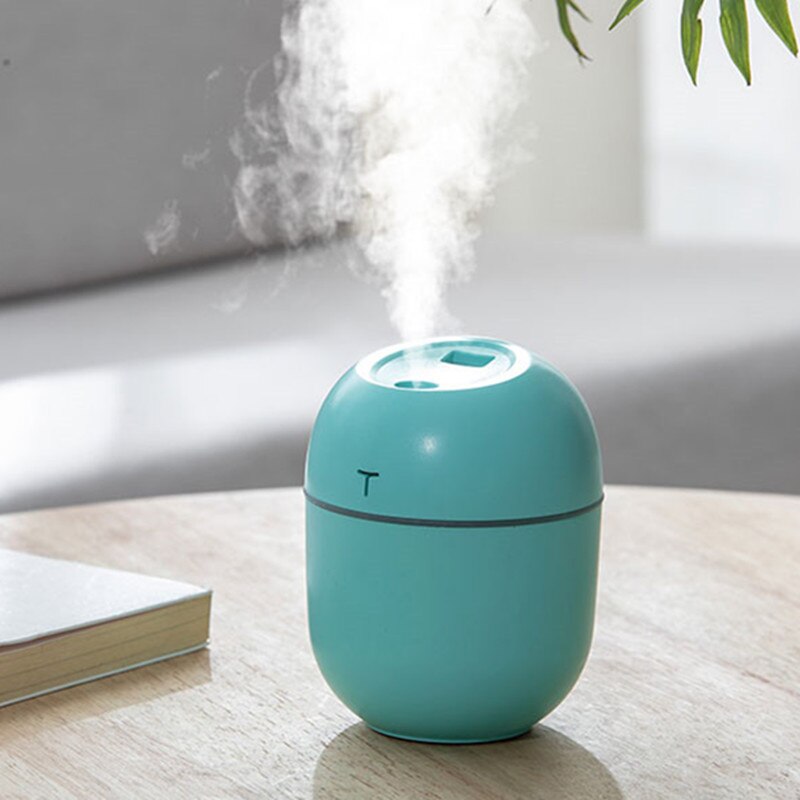 Mini Air Humidifier 200ML Aroma Essential Oil Diffuser for Home Car USB Fogger Mist Maker with LED Night Lamp
