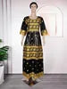 African Clothes for Women 2024 Plus Size African Dashiki Ankara Print Robe Bazin Design Wax Wedding Party Dresses