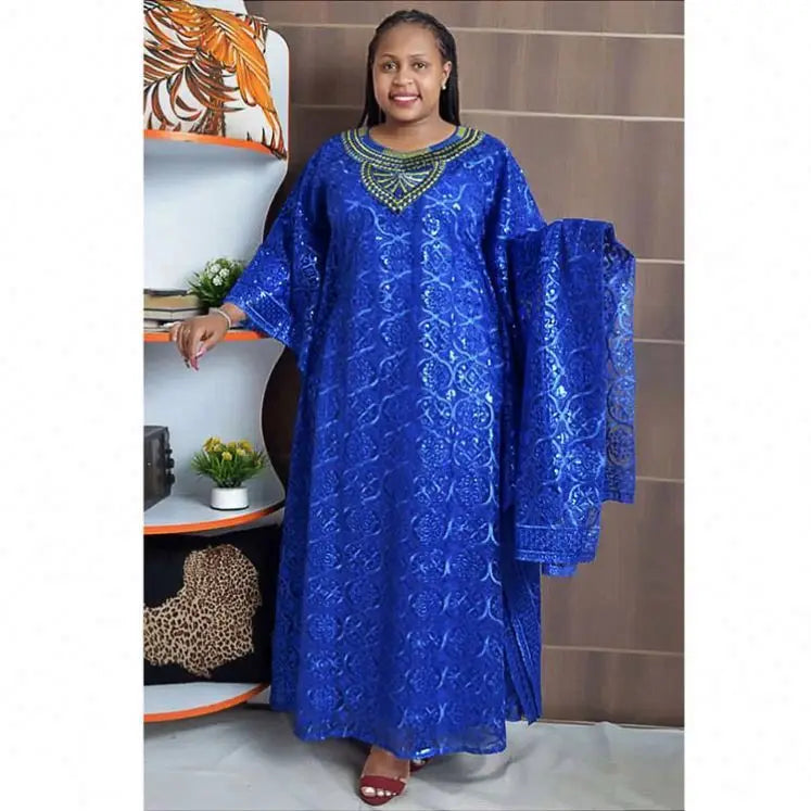 Islamic Clothing Ladies Dress Tanzania Kaftan Africa Printed Dress