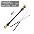Fire Juggling Equipment Flow Arts Spinning Sushi Kevlar Flame Head Fire Flower Stick Devil Stick With Hand Sticks