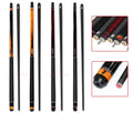 American Black Cocobolo Butt Snooker & Billiard Cues Stainless Steel Joint with Big Devil 8 Head for Eight-Nine Balls