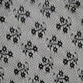French Flowers African Lace Fabric Nigeria White Veil Tulle Mesh Fabrics For Sewing Woman Clothing Dress Needlework Sheer Fabric