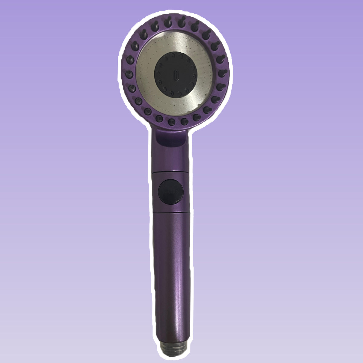 Spray Hair Dryer strong supercharged shower nozzle manufacturers supply internet celebrity handheld shower head gun gray massage