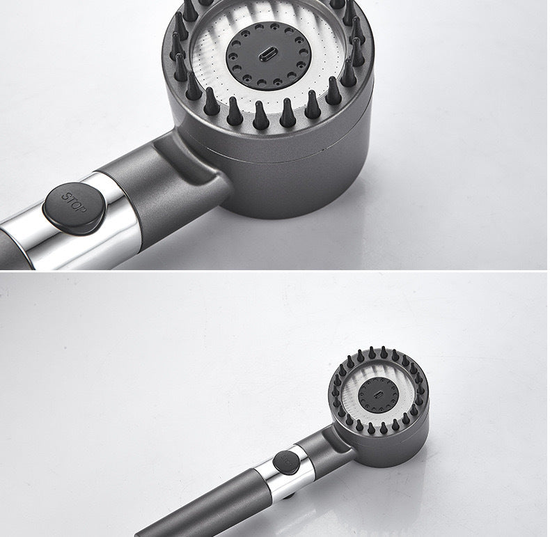 Spray Hair Dryer strong supercharged shower nozzle manufacturers supply internet celebrity handheld shower head gun gray massage