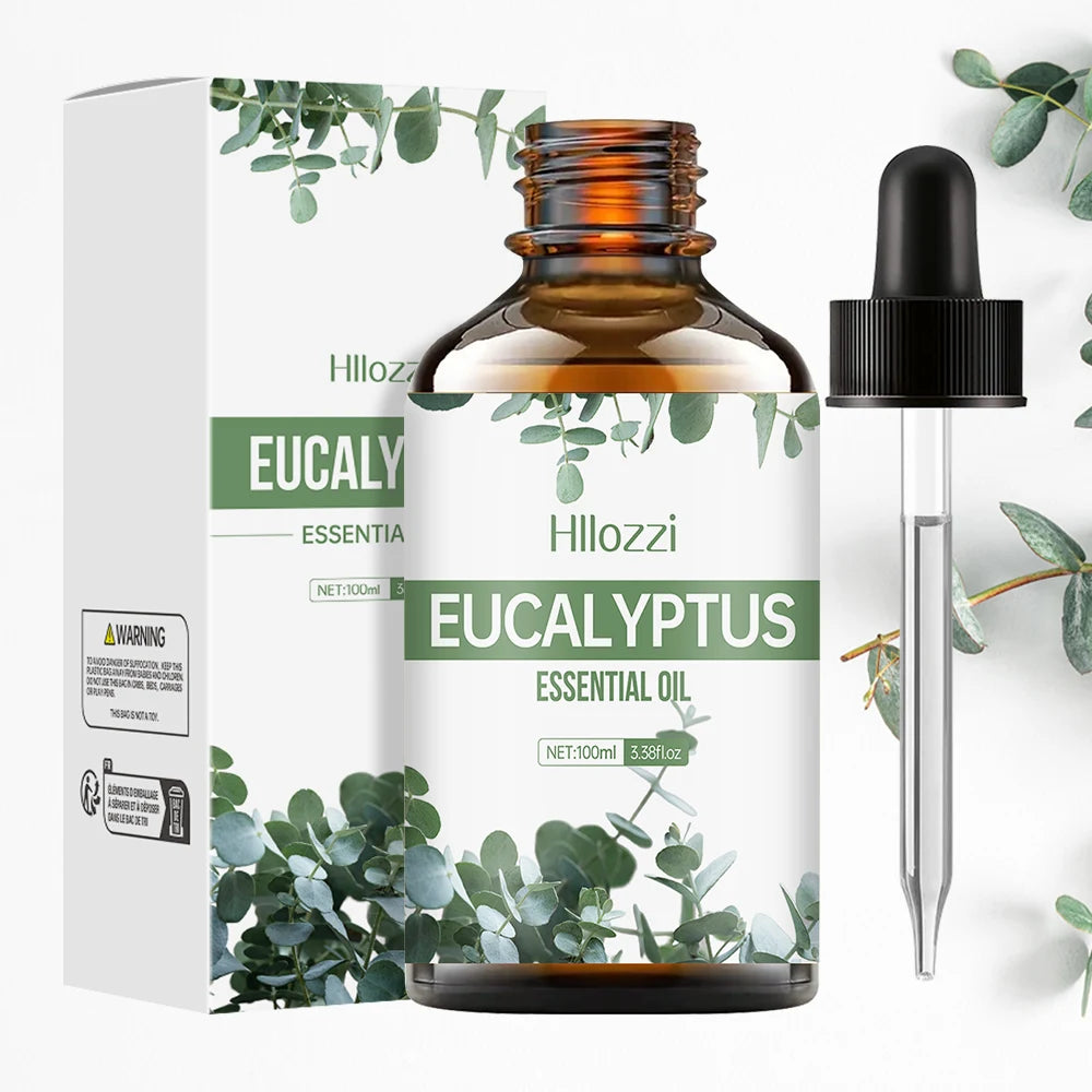 Eucalyptus Essential Oil Aceite Esencial Aromático Para Difusor Aromatherapy Multi-Purpose Essential Oils Multi-Scene Essential