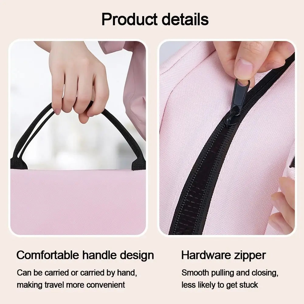 Camping Picnic Bag Lunch Bag Large Capacity Food Drink Storage Women's Casual Handbag Travel Tote Carry Aluminum Foil Tote Bag