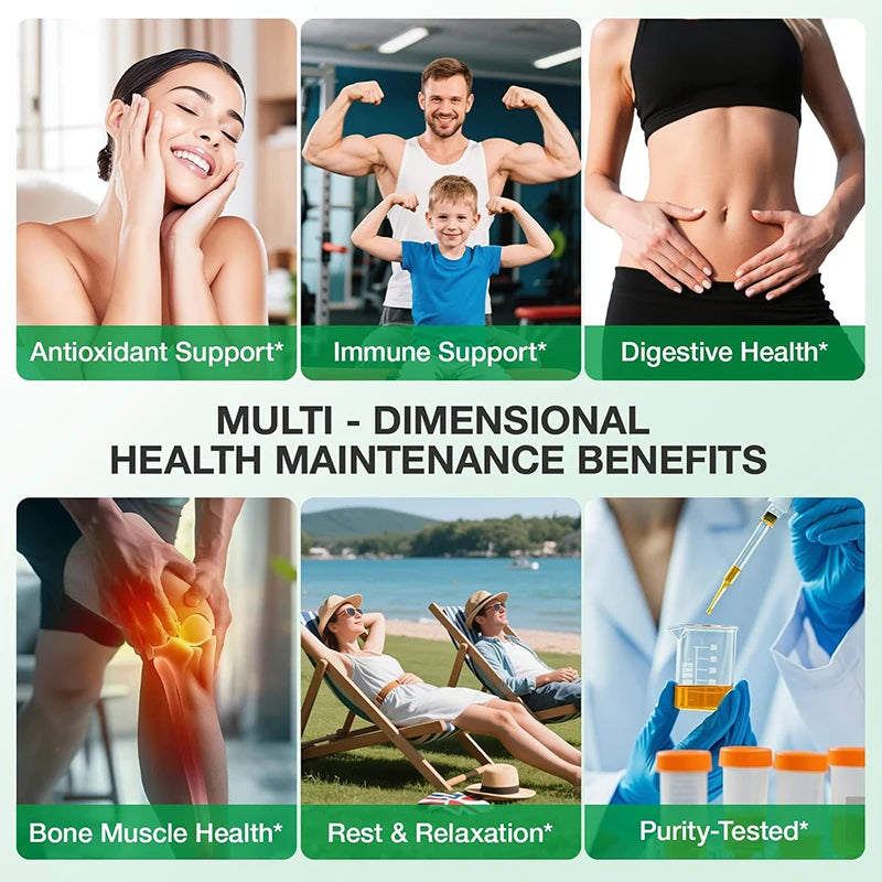 Buy 1 Get 1 Free! All-Natural Oil of Oregano Capsules, Immune Support, Digestive Health, Help Sustain Overall Well-Being