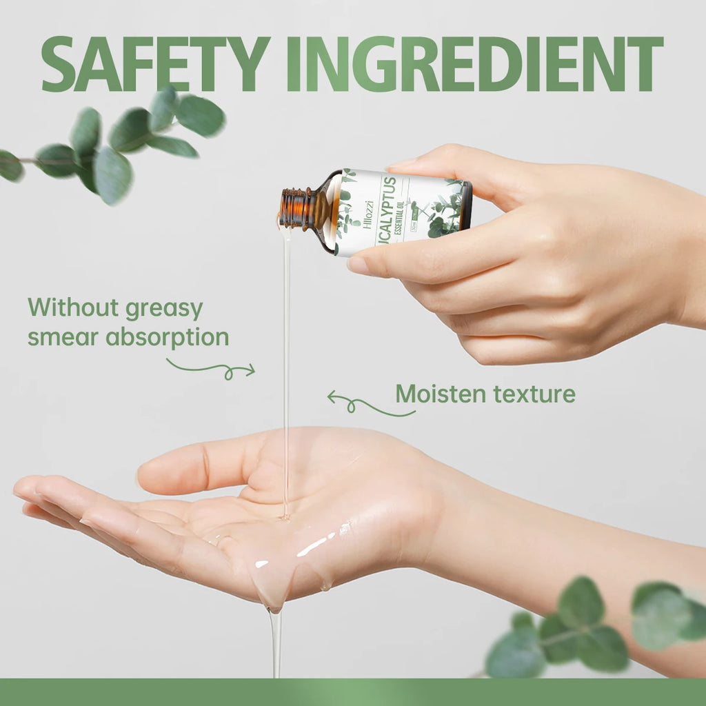 Eucalyptus Essential Oil Aceite Esencial Aromático Para Difusor Aromatherapy Multi-Purpose Essential Oils Multi-Scene Essential