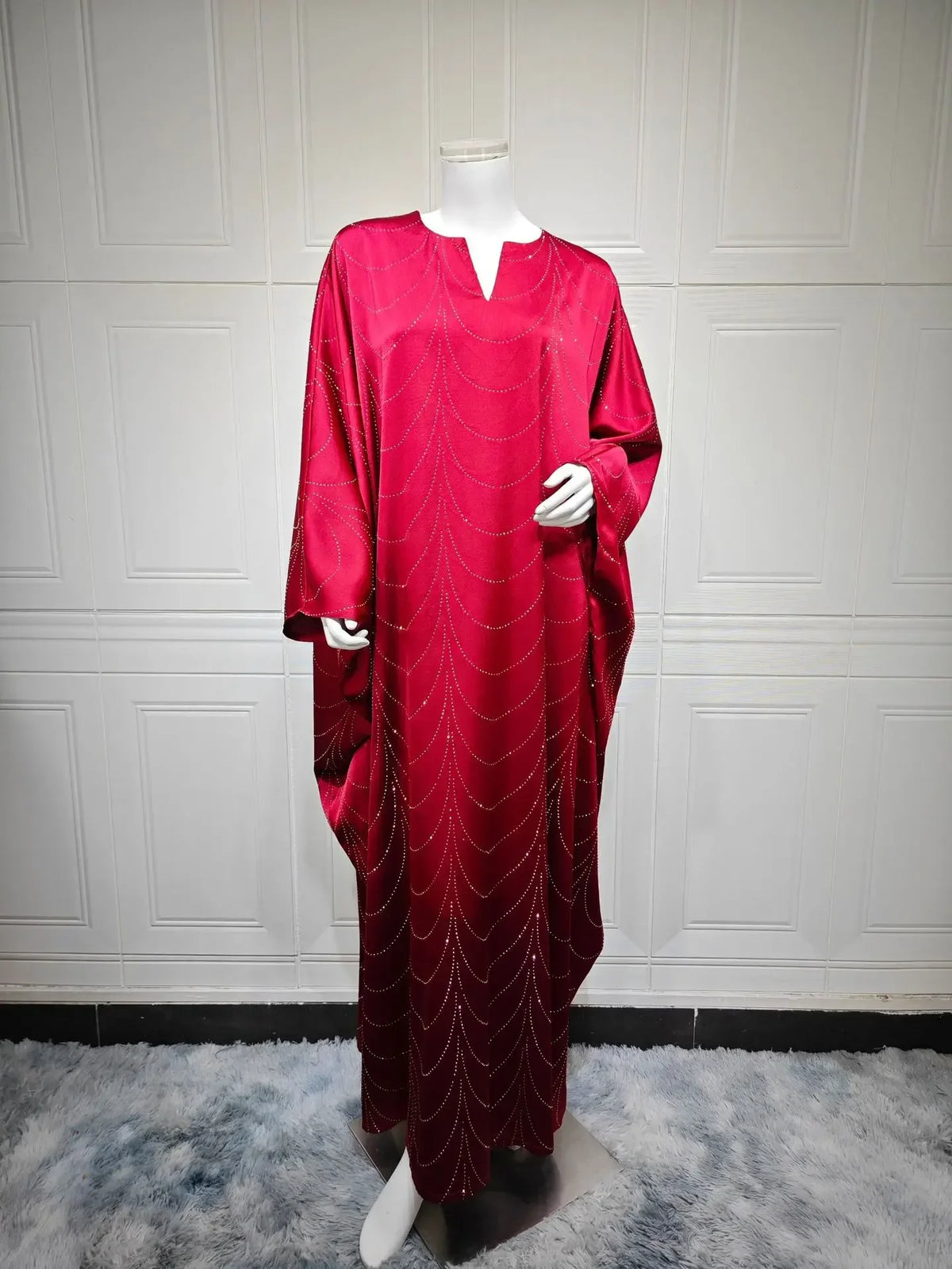 2025 Modest Muslim Dress Women Luxury Dubai Abaya Turkey Kaftan Eid Djellaba Ramadan Kebaya Caftan Marocain Femme Robe Jalabiya