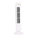 LED Tower Fan No Leaf Air Conditioner 2 Gear Speed USB Bladeless Fan Portable Electric Floor Fan for Living Room Bedroom