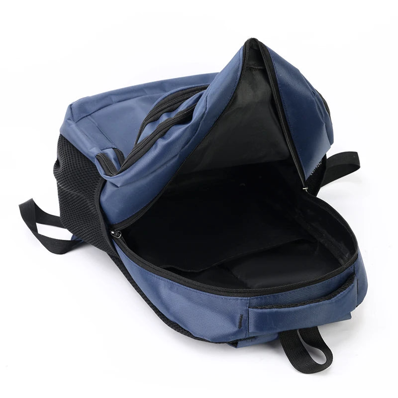 Large-capacity Backpack - Laptop Bag, Featuring a 15.6-inch Tablet Pocket and Zippered Pockets - Utilizing Fading Technology