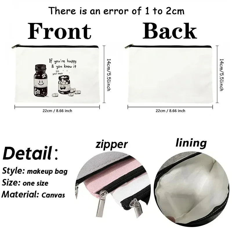 Balle Girl Printed Cosmetic Bag Women 26 Letters Alphabet Make Up Bag Portable Travel Bags Organizer Pouch Handbags Zipper Purse