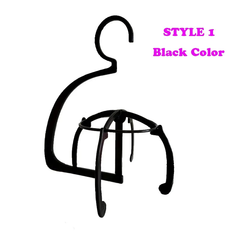 Wig Stands For Multiple Wigs Hanger Display Rack Wig Holder For Styling Plastic Storage Organizer For Wig Rack Stand