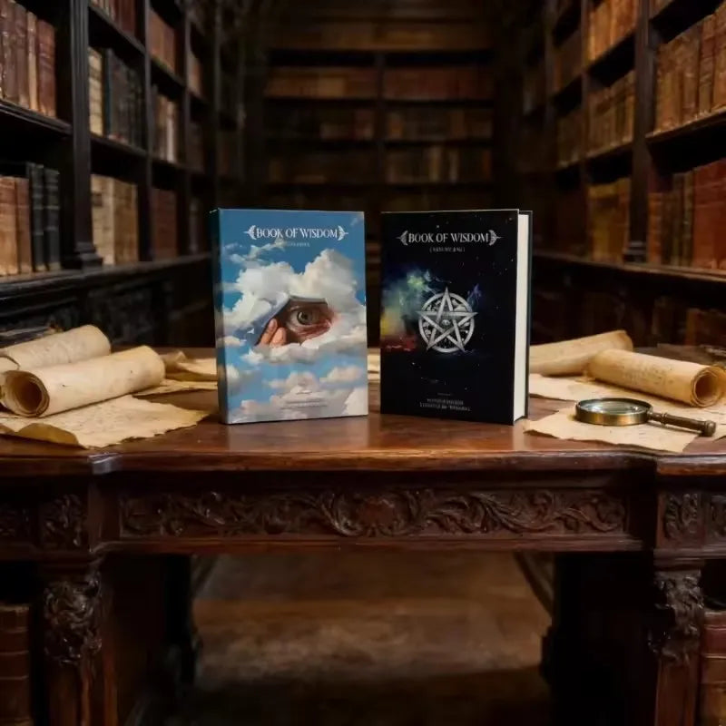 The Book of Wisdom, consisting of two volumes: a classic that combines mysticism and spiritual wisdom to explore deep thought