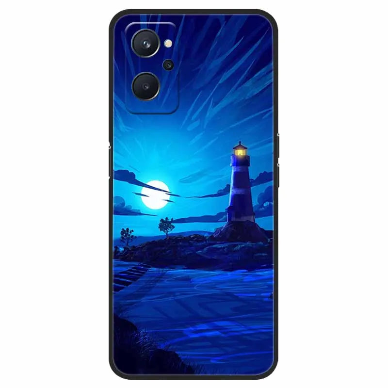 For Coque realme 9i Case Shockproof Soft silicone TPU Back Cover For oppo realme 9i 9 i i9 Realme9i Phone Cases 9i Cute Cartoon
