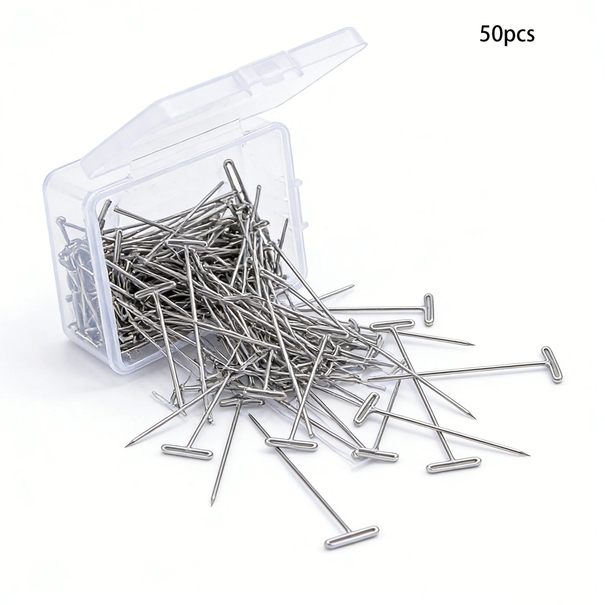 Wig T Pins For Mannequin Head Wig Fixing Holding Blocking Pins Hair Extensions Styling Tools Salon Hairdressing Accessories