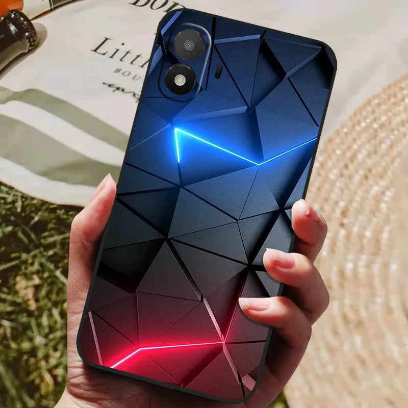 For TCL K70 SE Case TCL K70SE Shockproof Soft TPU Silicon Back Cover For TCL K70 4G Phone Cases Cute Cartoon Animal Bumper Shell