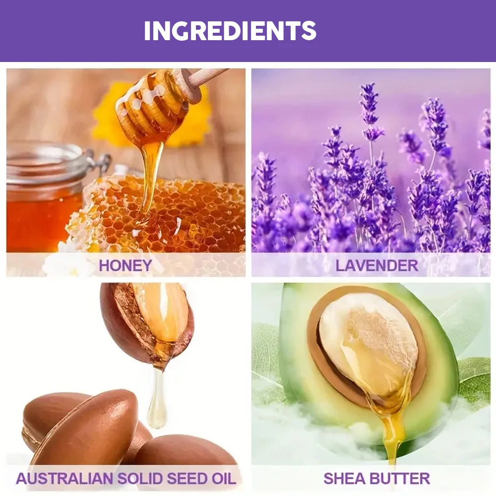 Lavender Essential Oil - 100% Pure Natural for Skin Body Hair Nail Care - Aromatherapy Massage Oil Moisturizing Formula