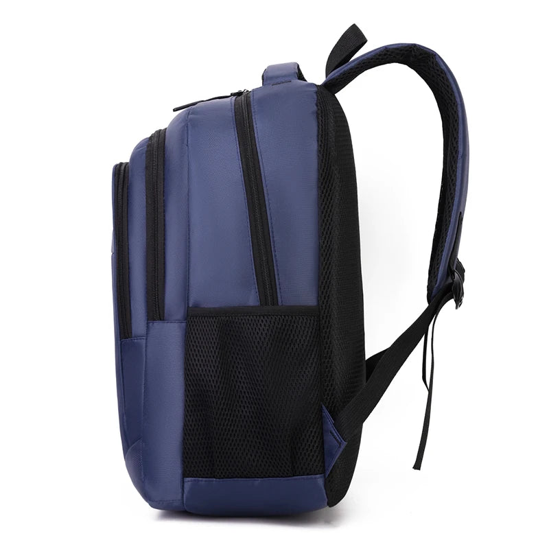 Large-capacity Backpack - Laptop Bag, Featuring a 15.6-inch Tablet Pocket and Zippered Pockets - Utilizing Fading Technology