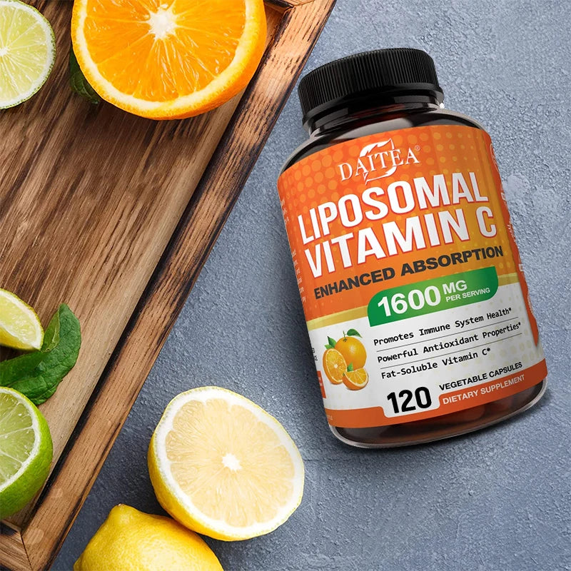 Emotional Well-Being & Bone Health Support with Liposomal Vitamin C, Cardiovascular & Adrenal Health