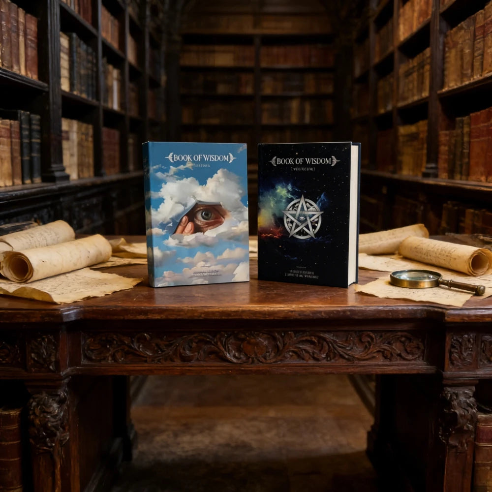 The Book of Wisdom, consisting of two volumes: a classic that combines mysticism and spiritual wisdom to explore deep thought