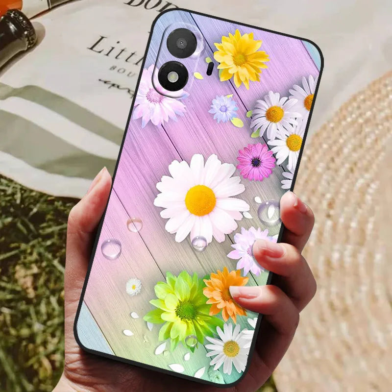 For TCL K70 SE Case TCL K70SE Shockproof Soft TPU Silicon Back Cover For TCL K70 4G Phone Cases Cute Cartoon Animal Bumper Shell
