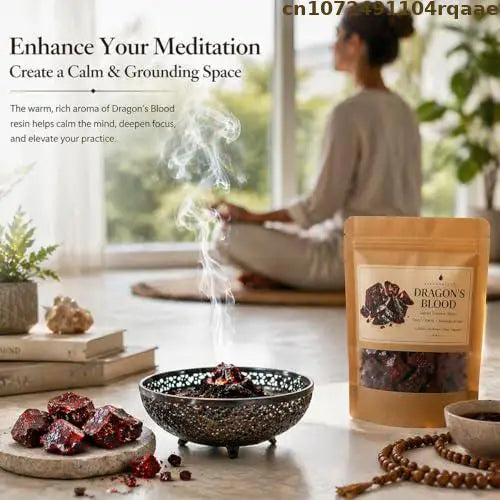 Natural Dragon's Blood Resin Incense Premium Aromatic Gum Resin For Meditation Rituals Aromatherapy Home Scent Decor