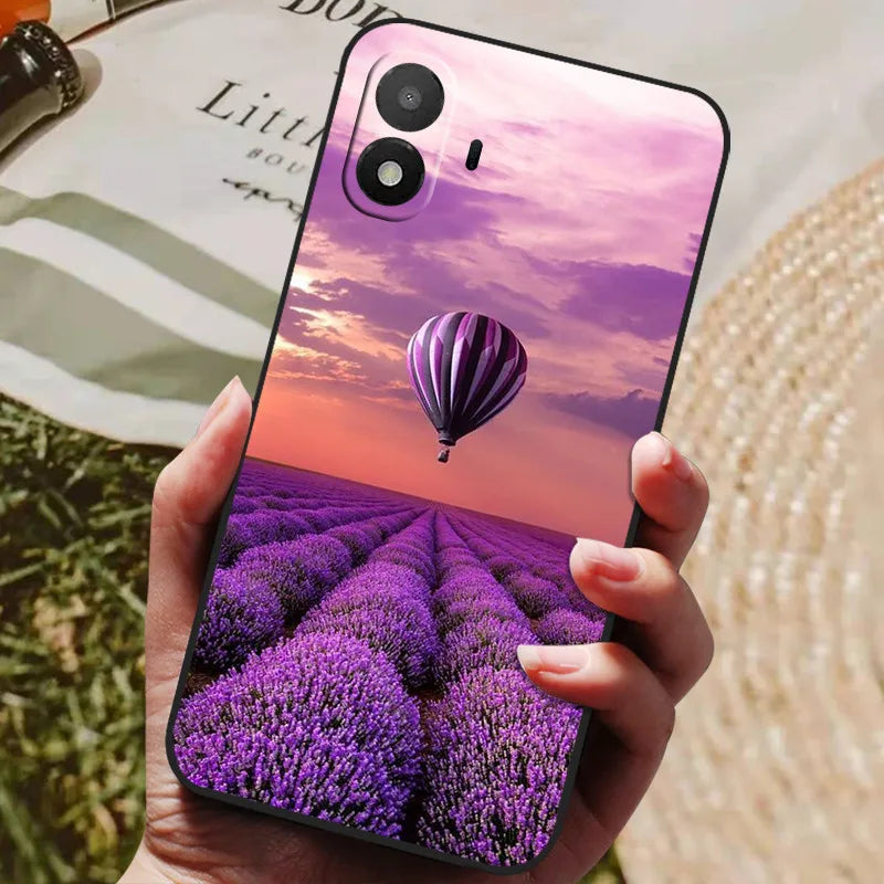 For TCL K70 SE Case TCL K70SE Shockproof Soft TPU Silicon Back Cover For TCL K70 4G Phone Cases Cute Cartoon Animal Bumper Shell