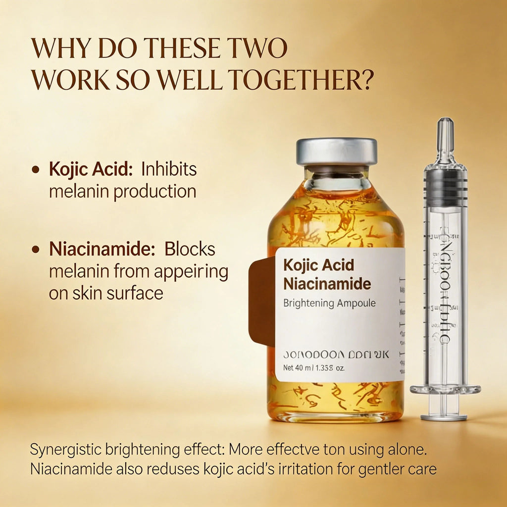 2026+ Dullness in One Serum Kojic Acid + Niacinamide – The Brightening Duo That Fades Dark Spots, Acne Scars, Melasma,