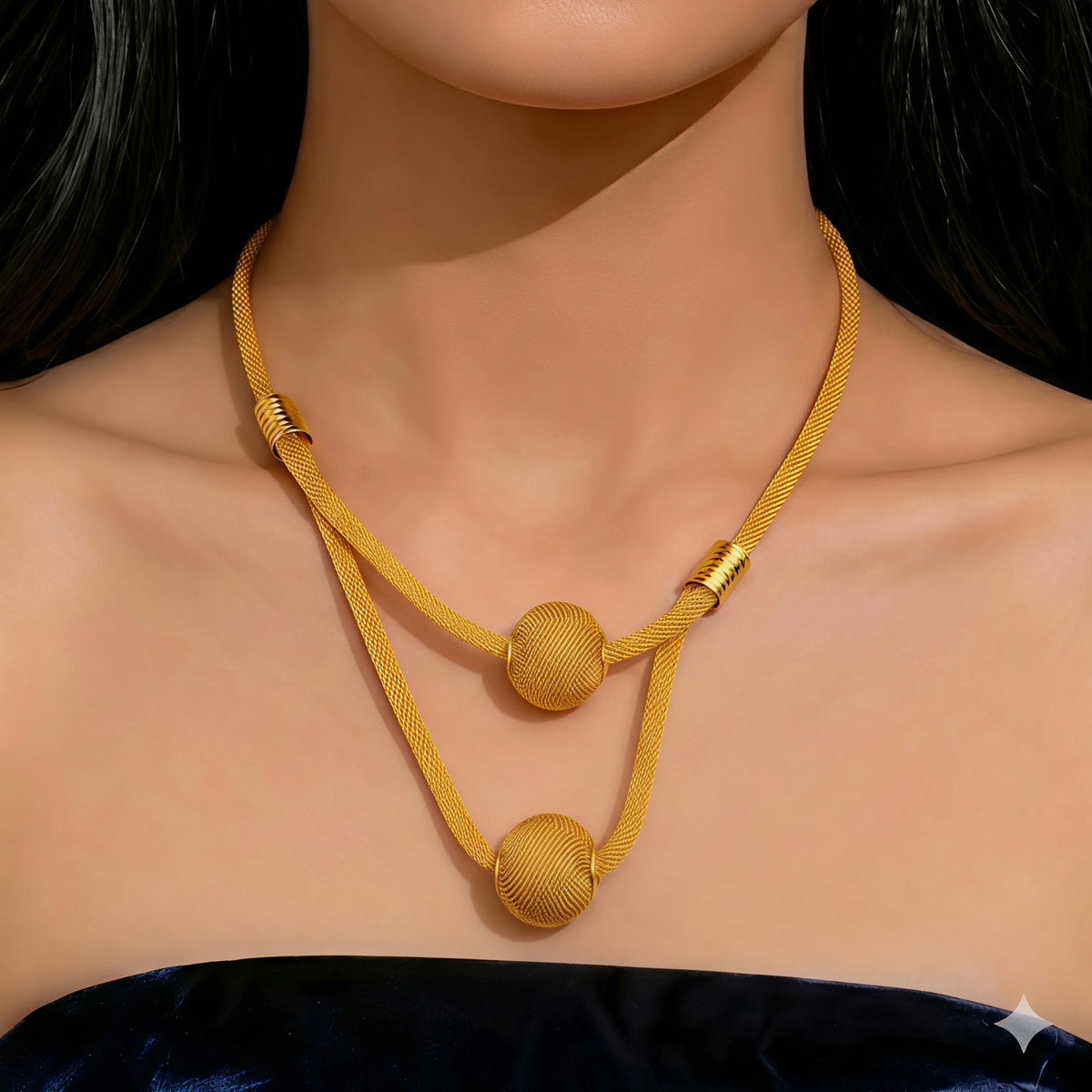 African Bead Jewelry Set For Women Dubai Indian Gold Plated Necklace Earrings Nigeria Bridal Wedding Party Gift Jewellery