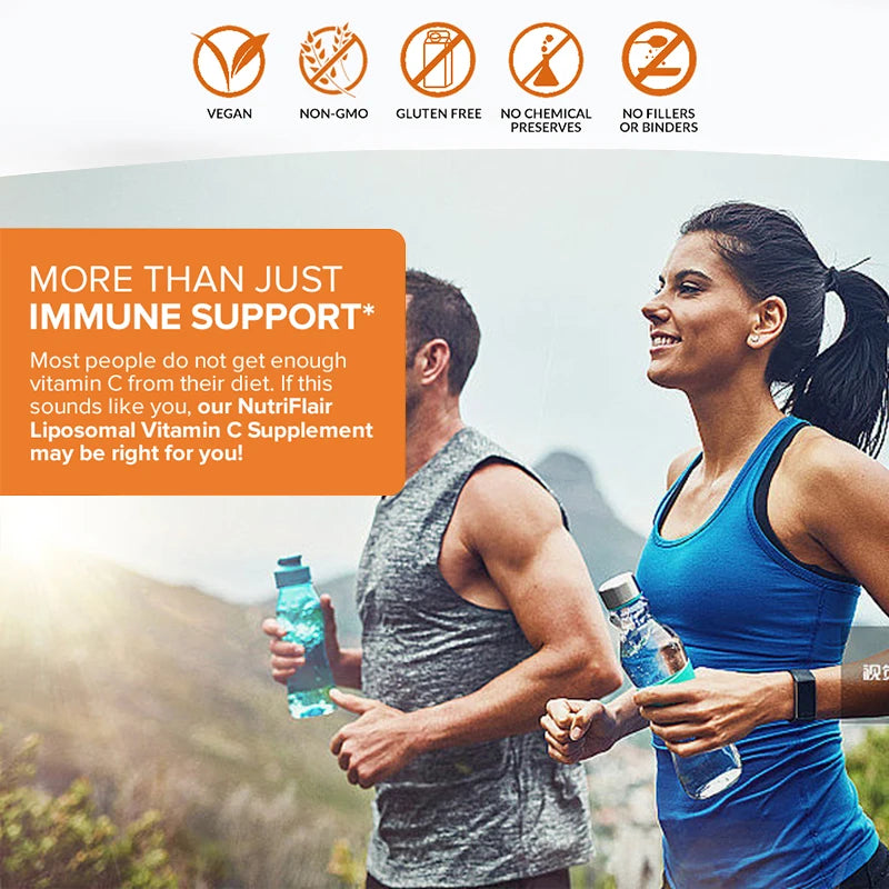 Emotional Well-Being & Bone Health Support with Liposomal Vitamin C, Cardiovascular & Adrenal Health