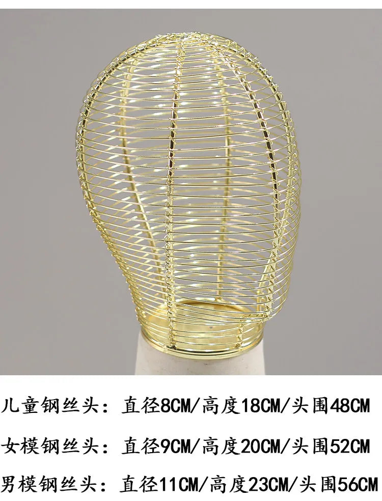 Wig Head,Woman's Mannequin for Hat Half Body Prop Parts,Male And Child Model Prop Accessories AT420