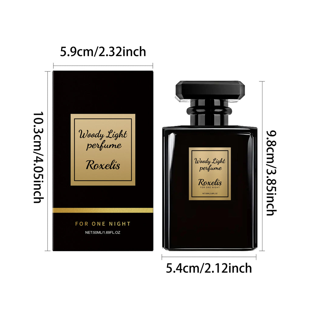 Woody Eau de Cologne: Long-Lasting Fresh Elegant Fragrance, Premium Business Portable Men's Light Perfume