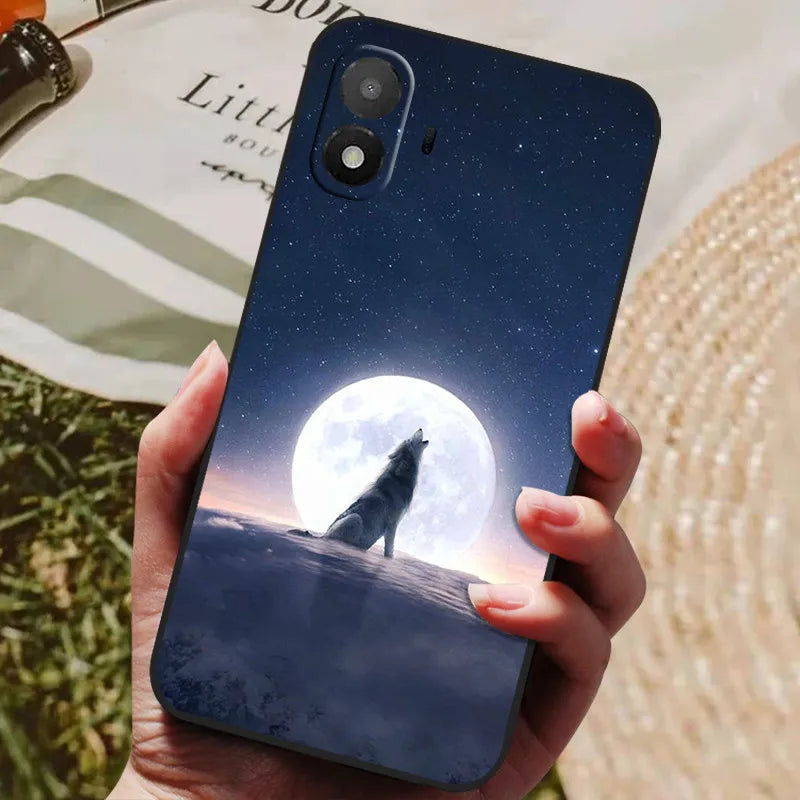 For TCL K70 SE Case TCL K70SE Shockproof Soft TPU Silicon Back Cover For TCL K70 4G Phone Cases Cute Cartoon Animal Bumper Shell