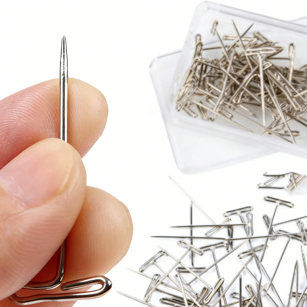 Wig T Pins For Mannequin Head Wig Fixing Holding Blocking Pins Hair Extensions Styling Tools Salon Hairdressing Accessories