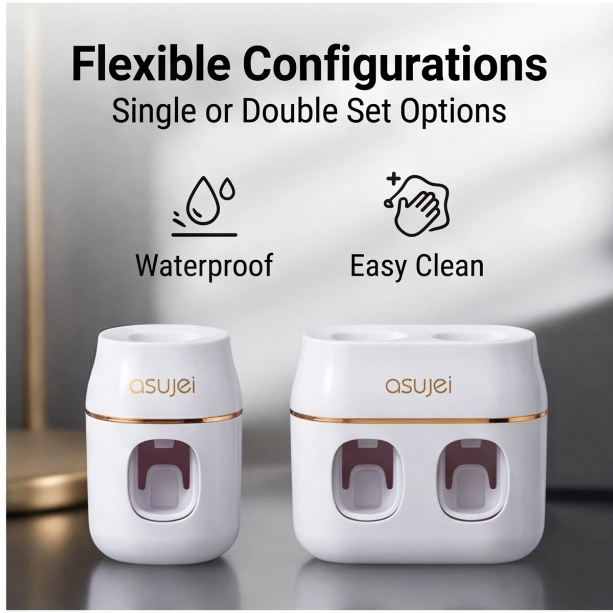 1pc Automatic Toothpaste Refill Rack – Squeezer & Storage Dispenser for Bathroom Organization