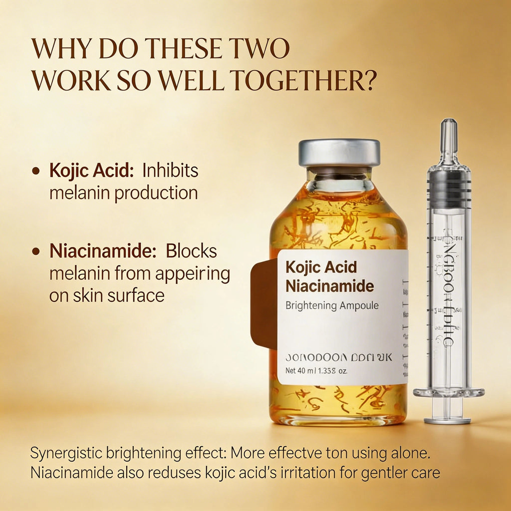 2026+ Dullness in One Serum Kojic Acid + Niacinamide – The Brightening Duo That Fades Dark Spots, Acne Scars, Melasma,