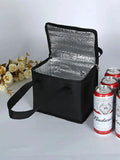 Waterproof Insulated Cooler Bag - Foldable Picnic Thermal Bag for Food & Drink Delivery, Leakproof Lunch Box with Ice Pack