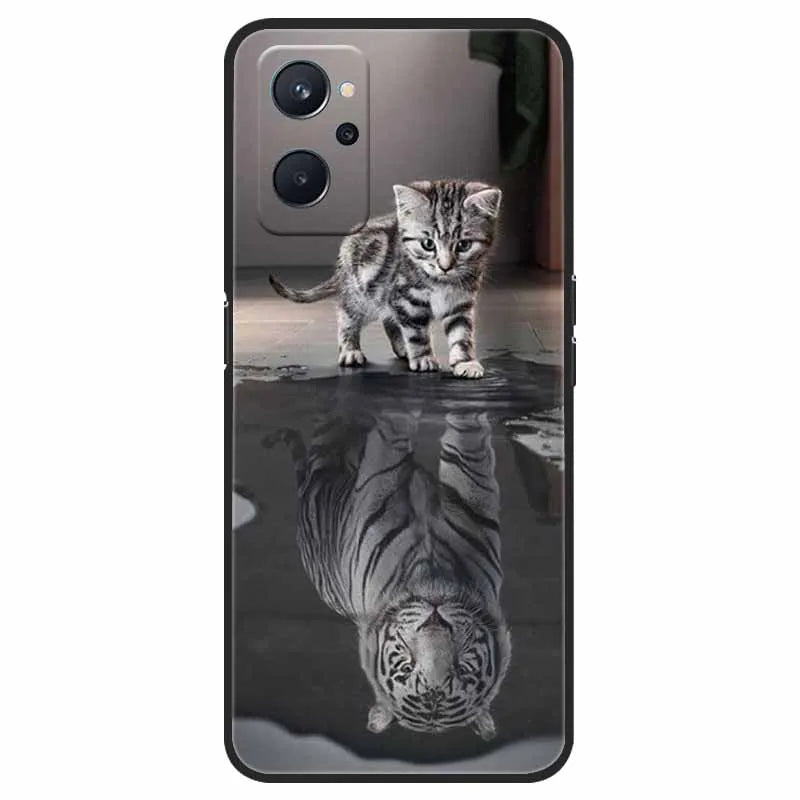 For Coque realme 9i Case Shockproof Soft silicone TPU Back Cover For oppo realme 9i 9 i i9 Realme9i Phone Cases 9i Cute Cartoon