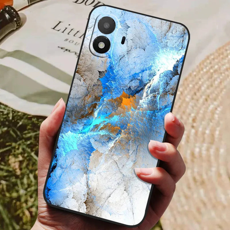 For TCL K70 SE Case TCL K70SE Shockproof Soft TPU Silicon Back Cover For TCL K70 4G Phone Cases Cute Cartoon Animal Bumper Shell