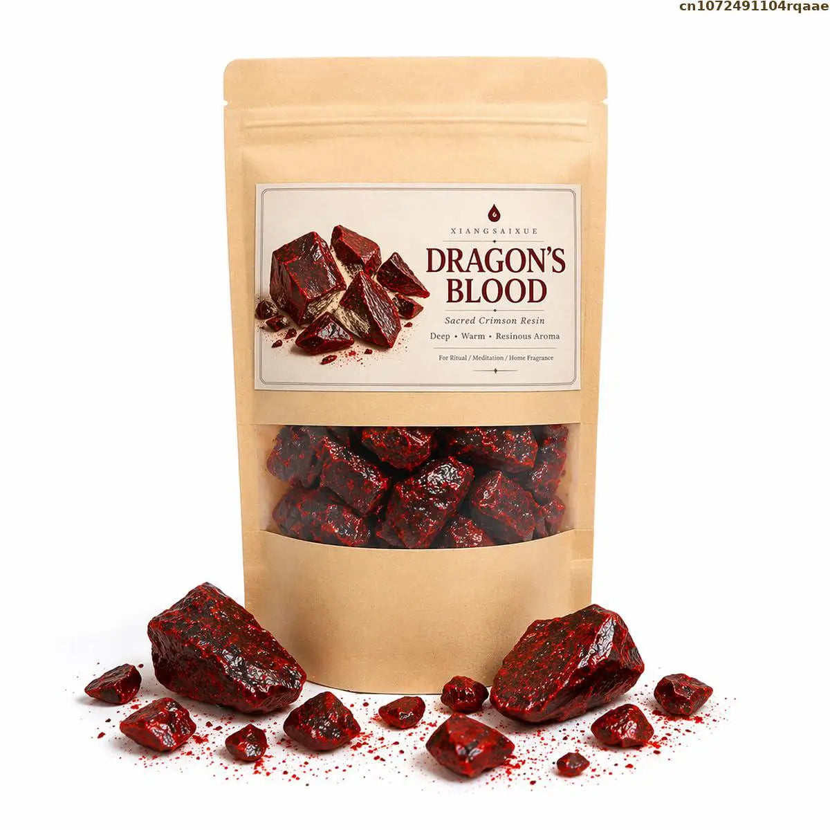 Natural Dragon's Blood Resin Incense Premium Aromatic Gum Resin For Meditation Rituals Aromatherapy Home Scent Decor