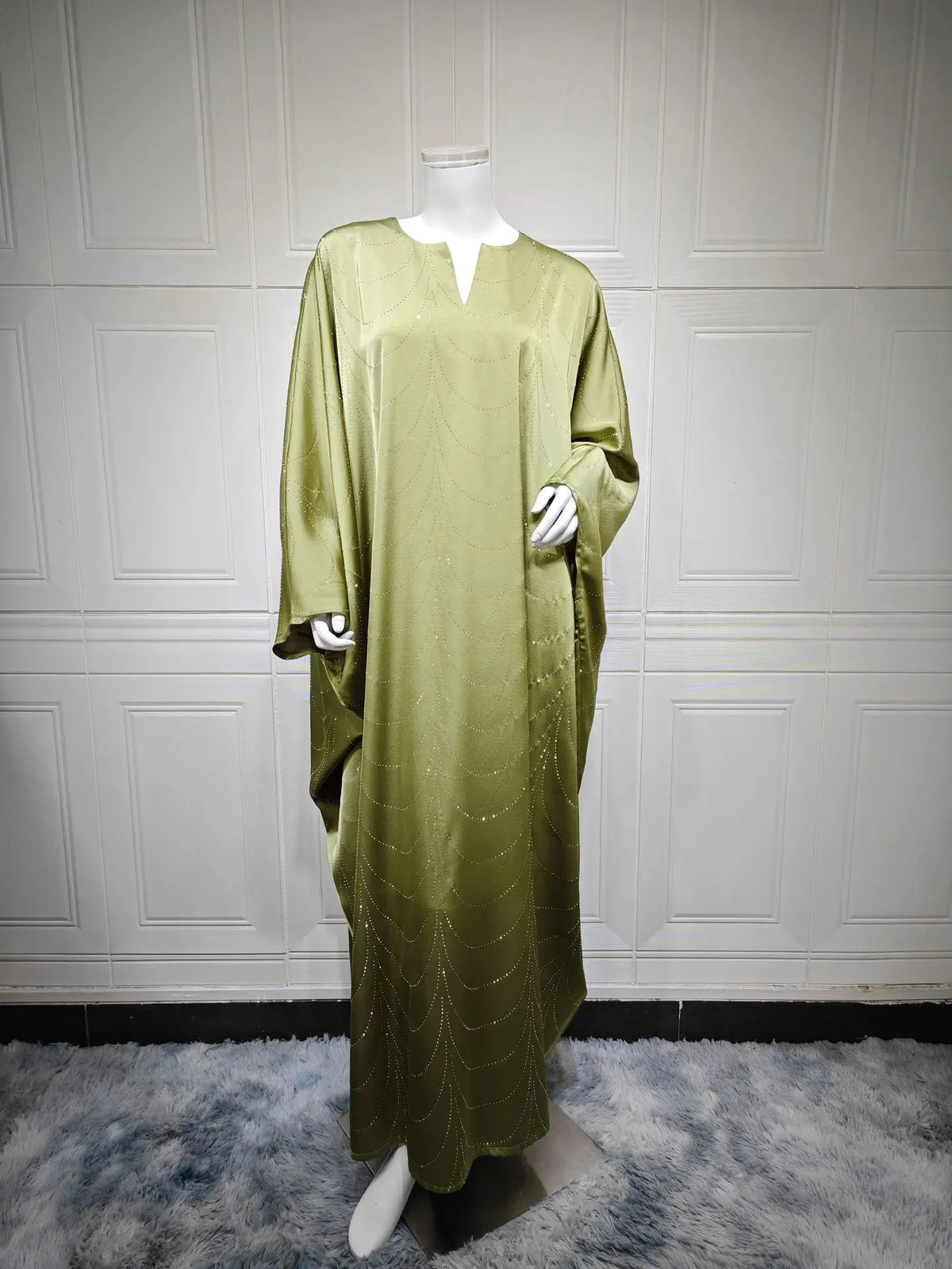 Eid Mubarak Djellaba Ramadan Muslim Women Maxi Dress Diamonds Abaya Dubai Kaftan Robe Kebaya Caftan Femme Musulmane Vestidos