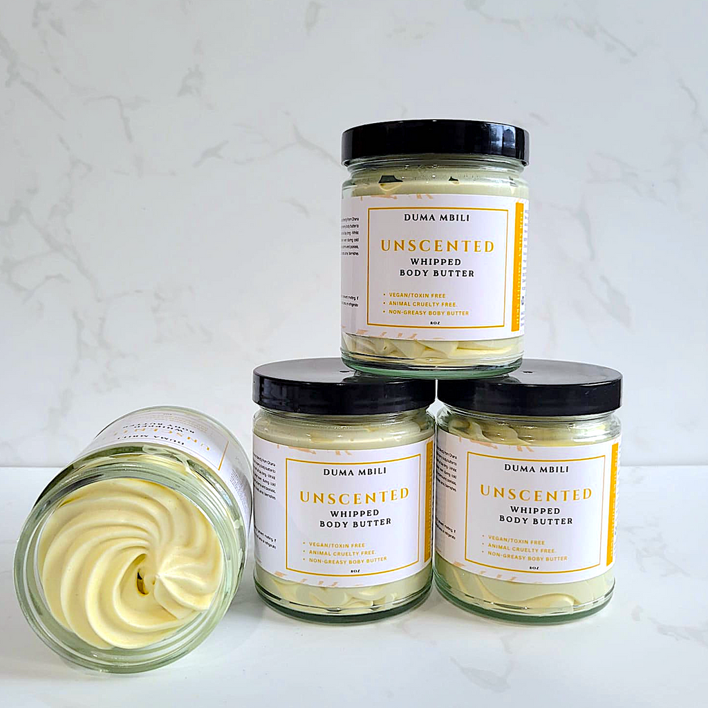 Unscented Whipped Body Butter
