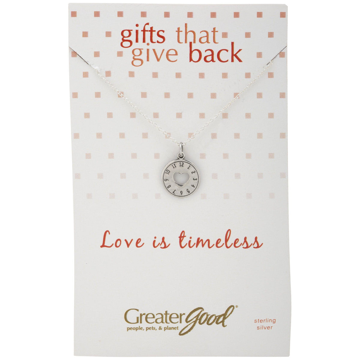 Love You Always Sterling Necklace