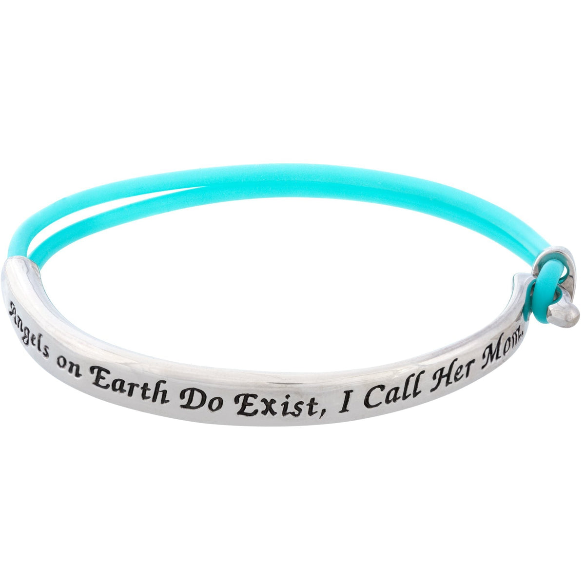 Moms are Angels on Earth Bracelet