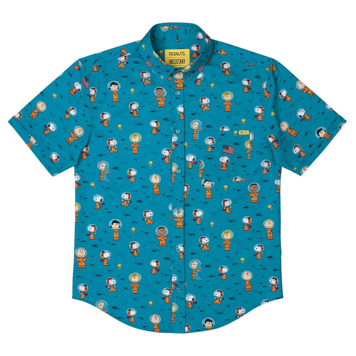 Peanuts "Astro 'Nuts" – KUNUFLEX Short Sleeve Shirt 