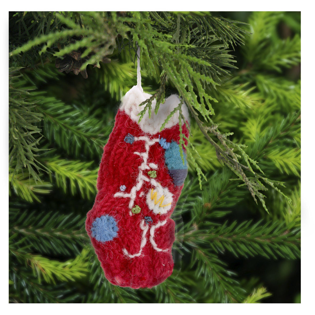 Christmas Lights Stocking Ornament!